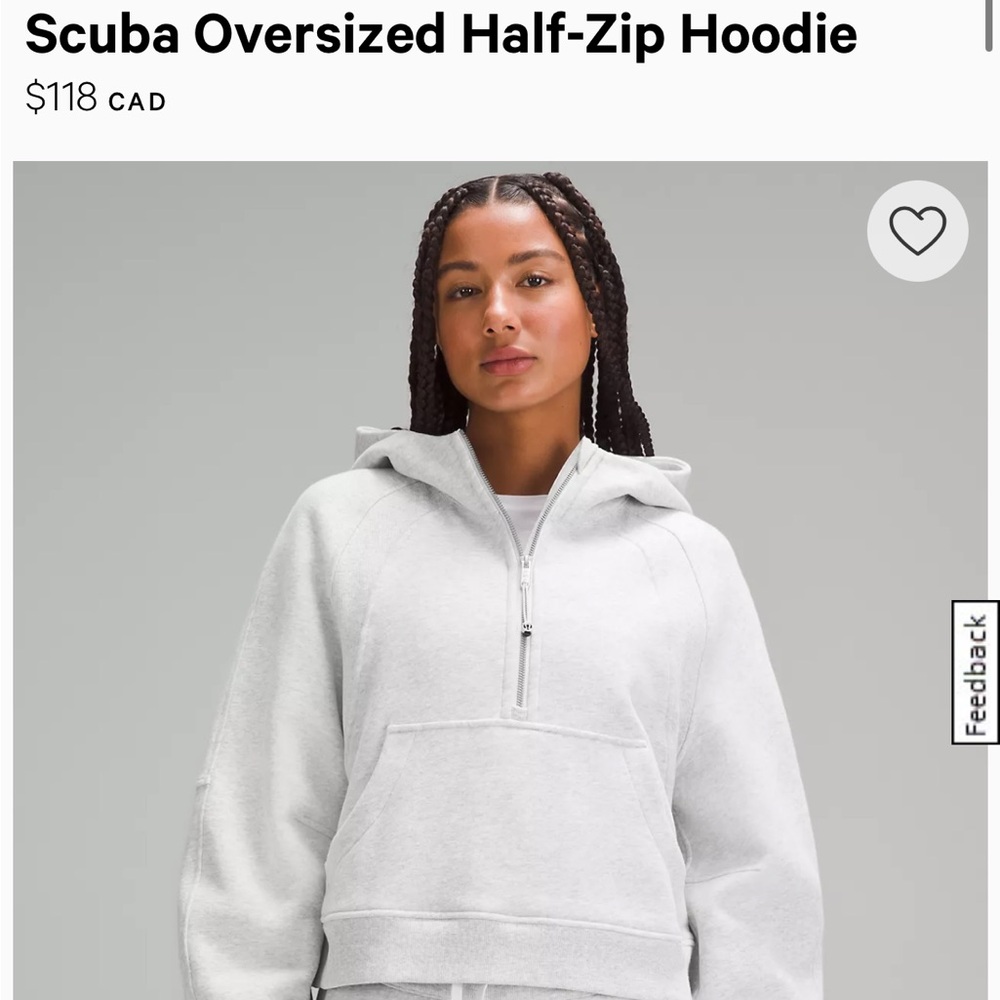 Lululemon Scuba Cropped